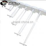 High Quality Display Tube Bar Double Line Hooks With Pirce Tag Holder thumbnail-2