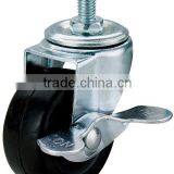 50mm Small Swivel Plate Furniture Rubber Wheels thumbnail-4