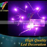 10L Pink Christmas AA Battery Powered String Fairy Lights