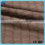 Weft Knitted Fashionable Bronzing Suede for Garment Dress thumbnail-3