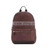 BK4026 China Wholesale Canvas and PU Blank Women Backpack thumbnail-1
