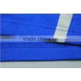 Wholesale Plus Size Clothing Blue Cotton Polo Shirt Design thumbnail-4