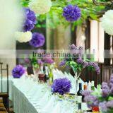 Colourful Soft Tissue Pom Poms Weddings Decoration 2016 thumbnail-2