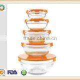 Glass Vacuum Food Storage Container With Lid thumbnail-1