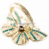 Samco Butterfly Phone Ring Stand Holder 360 Degree Rotating Ring Grip Car Holder Mount Cell Phone and Tablets Anti Drop Ring thumbnail-2