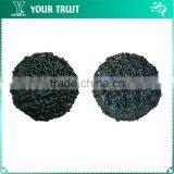 26MM Black Velvet Corded Cover Plastic Shank Sewing Button thumbnail-6