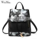 Wholesale PU Backpack Bag Girls Beautiful High School Backpack