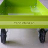 Green Tool Trolley With Handle and Wheels thumbnail-6