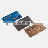 Jeans PU Leather Patch Metal Logo Plate Hat Beanies Patch thumbnail-5