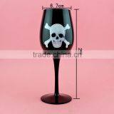 High Quality Champang Wine Glass With Painting Hot Sale thumbnail-4