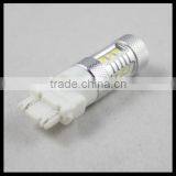 2x White Car Reverse Tail Turn Signal 80W SMD LED Bulb Lamp Fog Light T20 7440