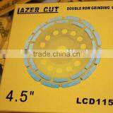 Laser cut Double row grinding wheel