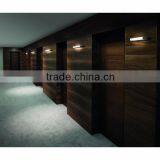 0816-8 Light Lower Glass Shield in Frosted Pyrex Sleek and Clean-lined Wall Sconce 35 Wall Lamp thumbnail-3