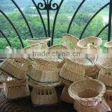 Handmade Bouquet Decoration Rattan Basket thumbnail-4