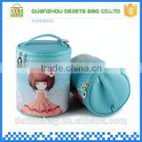 High Quality Barrel Shaped Polyester Waterproof Travelling Washing Bag thumbnail-4