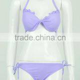 Solid Bikinis Doble Push up Extreme Bikinis Bathing Suits Women thumbnail-6