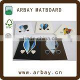 Promotional Gift Insert Photos 4x6" 1.4mm Black Heart Frame Paper Board thumbnail-6