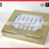 Factory Direct Sales All Kinds of Office Leather Storage Box With Lid