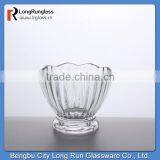 LongRun 2015 New Design Fancy Craved Glassware Ice Cream Cup Dessert House Use
