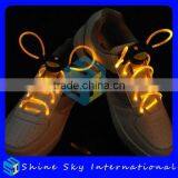 Contemporary Promotional Glowing Round Cord Shoelace