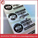 Custom Printed Cosmetic Pre Printed Barcode Labels