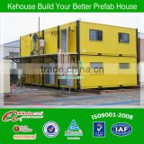 Light steel structure duplex container houses