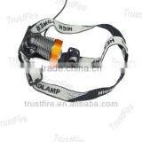 Newest Trustfire 400LM Head Light H6 CREE T6 Led Beam Moving Head Light