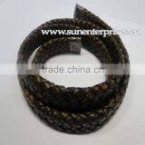 Braided Leather Round - Oval Braided 18 mm - SE-PB-Light Grey thumbnail-2
