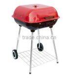 Simple Square Charcoal Outdoor BBQ Grill thumbnail-1