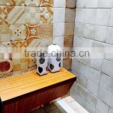 rustic gray glazed cement porcelain floor tile for bathroom and kitchen interior decoration