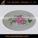 11.5" oval dinner plate-melamine ware
