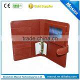 Creative 4.3 Inch Leather Video Brochure With Inserted Menu for Order