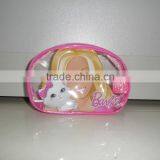 Stand Pouch Bag Cotton Pvc Cosmetics Pouch Bag thumbnail-3