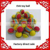 Eco-friendly Professional Rainbow EVA Foam Balls for Kids