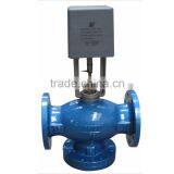 hot sale POV made flanged balance proportional control balancing valve