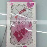 I Love You Diamond Pu Flip Case Pink thumbnail-2