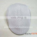 Fashion White Peaked Cap Ivy Fabric Hats Casquette Cheap for Promotion thumbnail-1