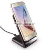Qi Standard Magnetic Induction Wireless Stand Charger Desktop Wireless Charger thumbnail-6