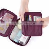 Clear travel bag waterproof polyester cheap cosmetic bag