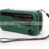 Portable Solar Power RADIO AM/FM/SW1-2 Bands USB Radio thumbnail-3