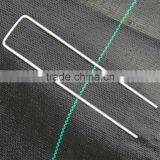 20CM LONG HEAVY DUTY METAL U-SHAPED GARDEN STAPLE PEGS - IDEAL FOR SECURING LANSCAPE MEMBRANE/NETTING/FLEECE thumbnail-1