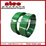Green color 16mm PET packing belt for carton strapping