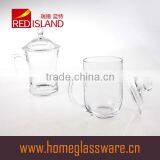 300ml High Clear Crystal Glass Stein With Handle 2016 Hot Selling thumbnail-4