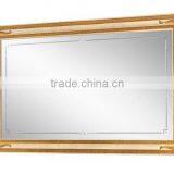 Bisini Luxury Gold Color Solid Wood King Size Bed With Matching Side Tables/Night Stands(MOQ=1 SET) thumbnail-5