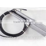 UIC-JR12, Ball Bearing Metal Handle, Stainless Steel Cable JUMP ROPE thumbnail-1