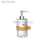 2016 the Mostly Popular Handmake Marble Simple Style Bathroom Accessories Set With Leather Handle thumbnail-4