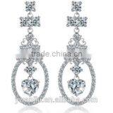 Wholesale Stock Small Order Fashion Women Secret Garden Long Style Zircon Earrings thumbnail-1