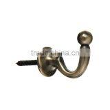 Simple Designer Screw Brass Hook thumbnail-1