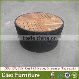 Balcony Small Table Set Patio Furniture Rattan Coffee Table Chair thumbnail-2