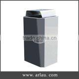 Arlau Outdoor Metal Steel Garbage Bin thumbnail-1